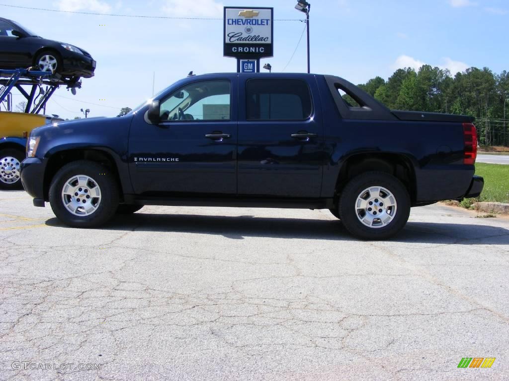 2009 Avalanche LS - Dark Blue Metallic / Light Titanium photo #1