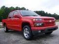 2009 Victory Red Chevrolet Colorado LT Crew Cab  photo #4