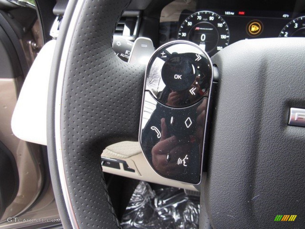2019 Land Rover Range Rover Velar R-Dynamic SE Acorn/Ebony Steering Wheel Photo #131864681