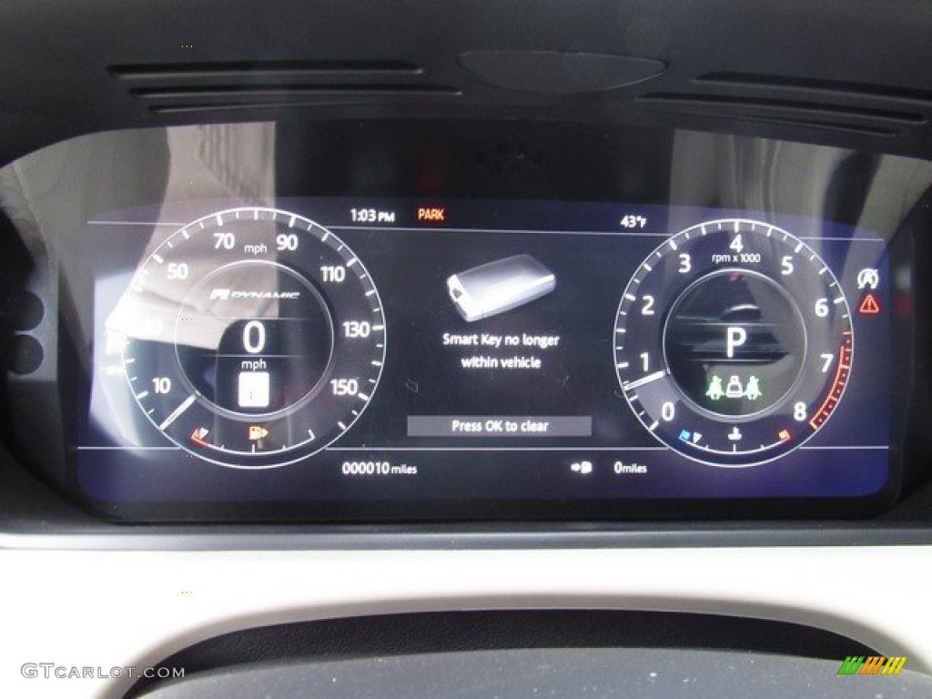 2019 Land Rover Range Rover Velar R-Dynamic SE Gauges Photo #131864732