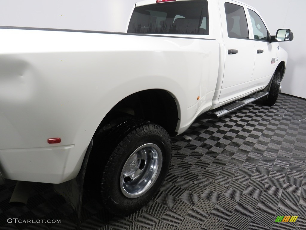 2012 Ram 3500 HD ST Crew Cab 4x4 Dually - Bright White / Dark Slate/Medium Graystone photo #13