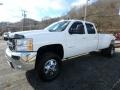 Summit White - Silverado 3500HD LTZ Crew Cab 4x4 Dually Photo No. 6