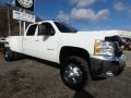 Summit White - Silverado 3500HD LTZ Crew Cab 4x4 Dually Photo No. 8