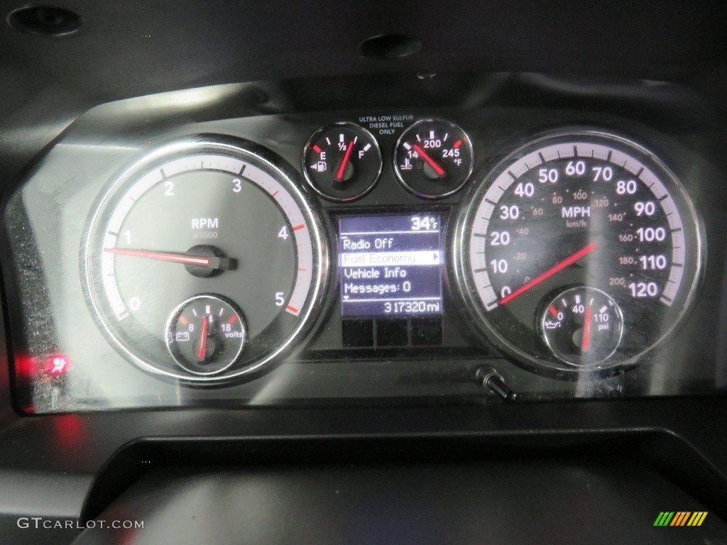 2012 Ram 3500 HD ST Crew Cab 4x4 Dually - Bright White / Dark Slate/Medium Graystone photo #29