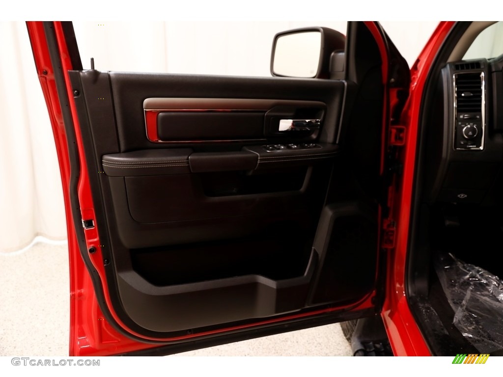 2014 1500 Sport Quad Cab 4x4 - Flame Red / Black photo #4
