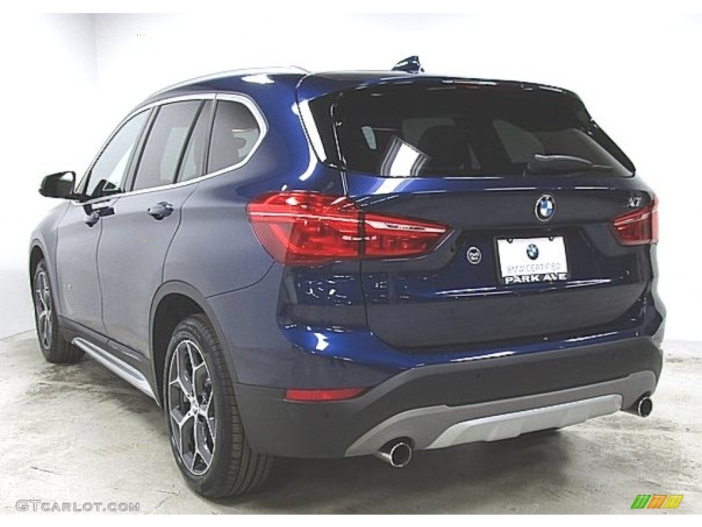 2016 X1 xDrive28i - Mediterranean Blue metallic / Canberra Beige photo #1