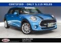 Electric Blue Metallic 2017 Mini Hardtop Cooper 4 Door