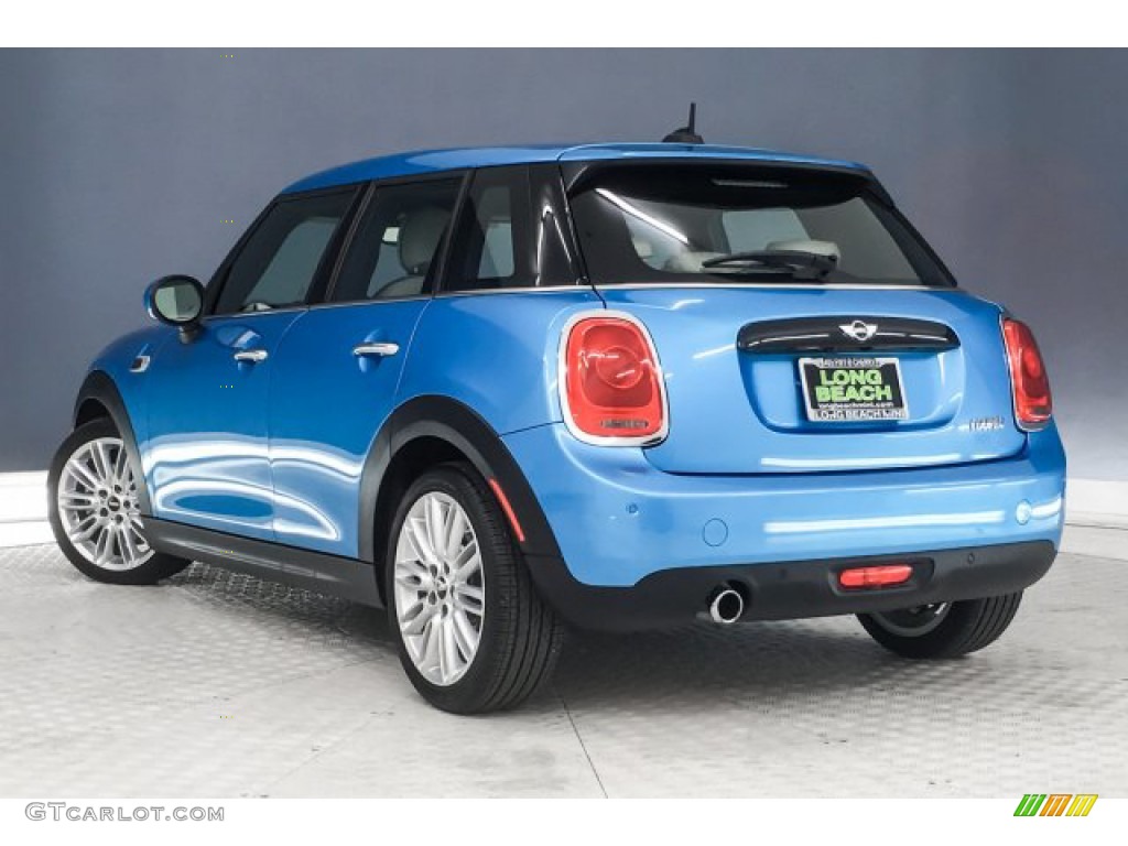 2017 Hardtop Cooper 4 Door - Electric Blue Metallic / Lounge Leather/Satellite Grey photo #10
