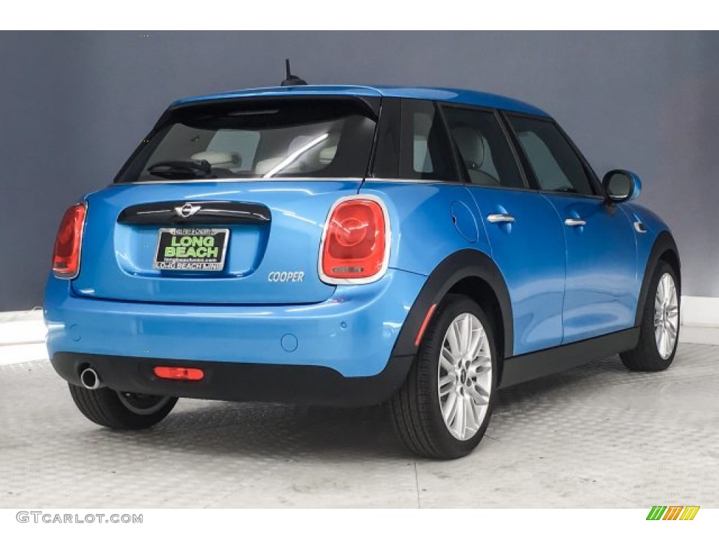 2017 Hardtop Cooper 4 Door - Electric Blue Metallic / Lounge Leather/Satellite Grey photo #17
