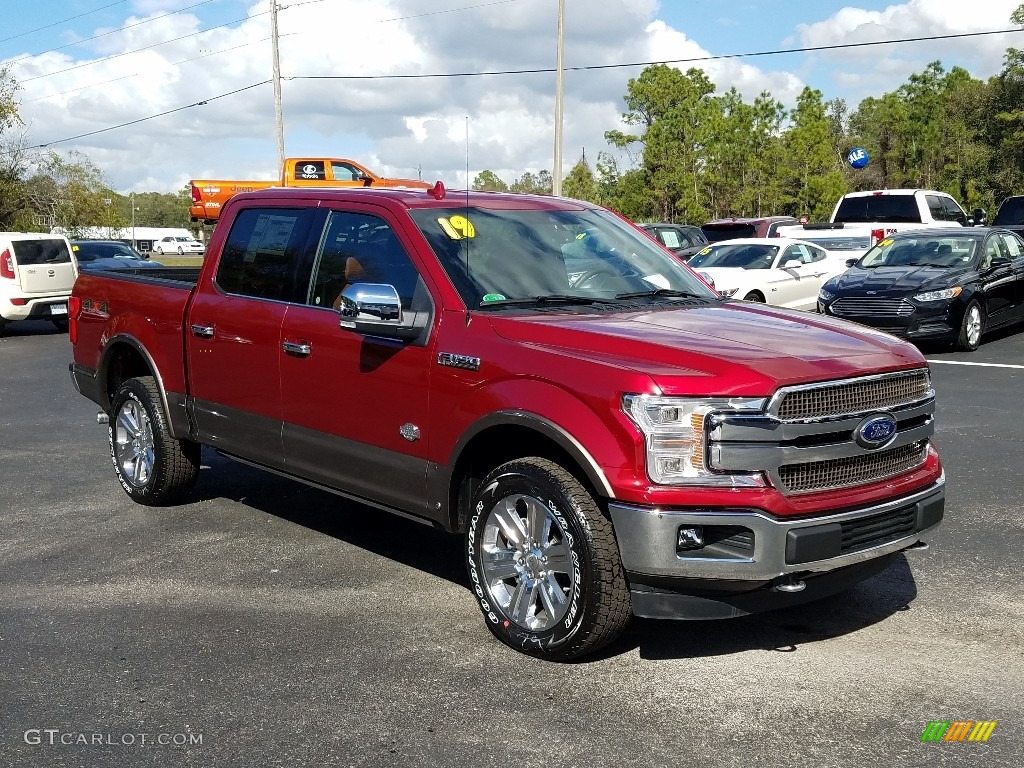 2019 Ruby Red Ford F150 King Ranch Supercrew 4x4 131858188 Photo 7