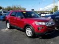 2019 Ruby Red Ford Explorer XLT  photo #7