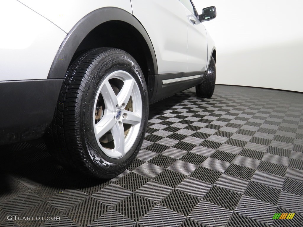 2016 Explorer XLT 4WD - Ingot Silver Metallic / Ebony Black photo #10