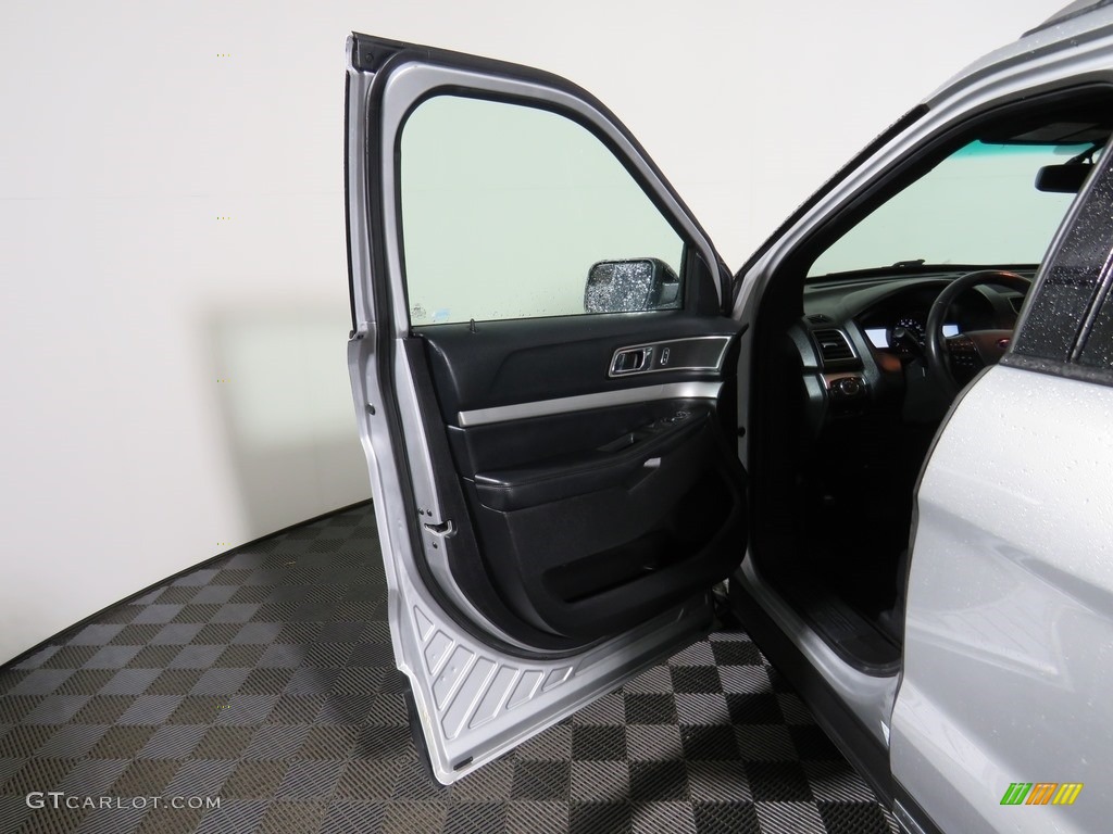 2016 Explorer XLT 4WD - Ingot Silver Metallic / Ebony Black photo #12