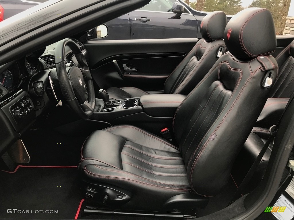Nero Interior 2013 Maserati GranTurismo Convertible GranCabrio Photo #131870017