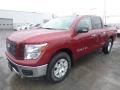Cayenne Red Metallic - Titan SV Crew Cab 4x4 Photo No. 8