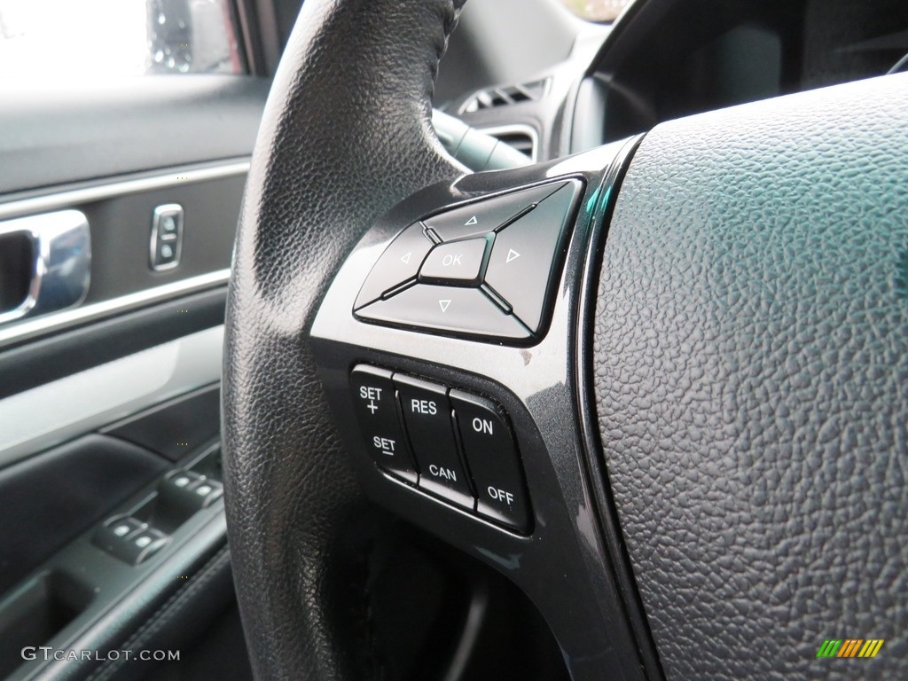 2016 Explorer XLT 4WD - Ingot Silver Metallic / Ebony Black photo #23