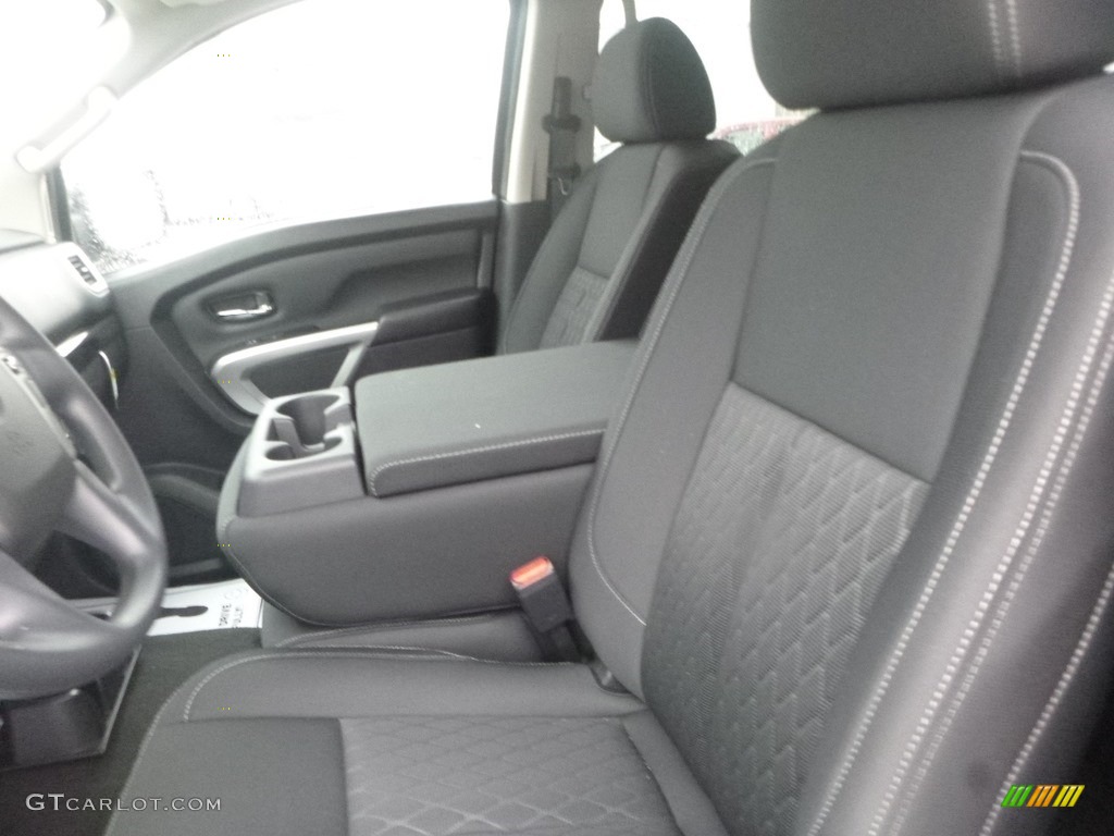 2019 Titan SV Crew Cab 4x4 - Cayenne Red Metallic / Black photo #14