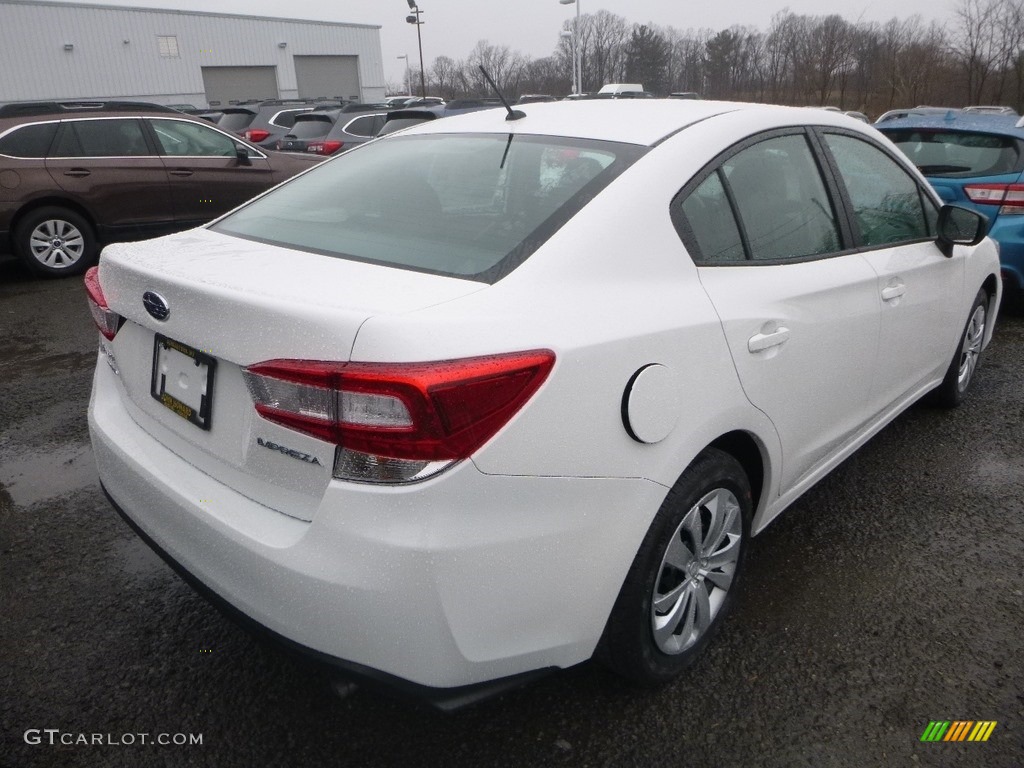 2019 Impreza 2.0i 4-Door - Crystal White Pearl / Black photo #7