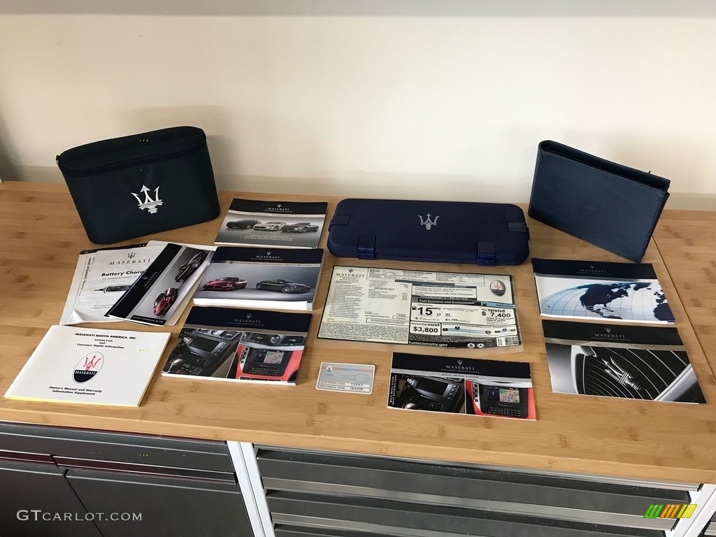 2013 Maserati GranTurismo Convertible GranCabrio Books/Manuals Photos