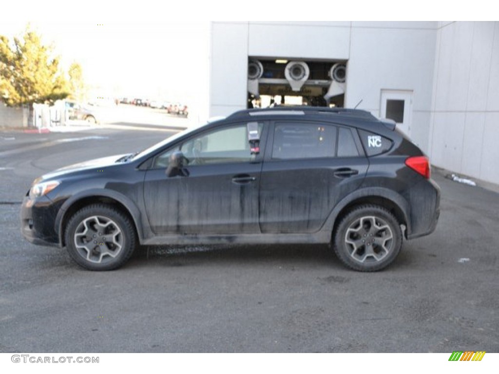 2013 XV Crosstrek 2.0 Limited - Crystal Black Silica / Ivory photo #3