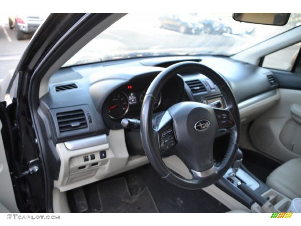 2013 XV Crosstrek 2.0 Limited - Crystal Black Silica / Ivory photo #10