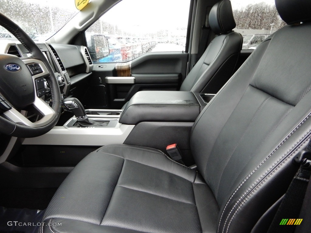 2018 F150 Lariat SuperCrew 4x4 - Ingot Silver / Black photo #11