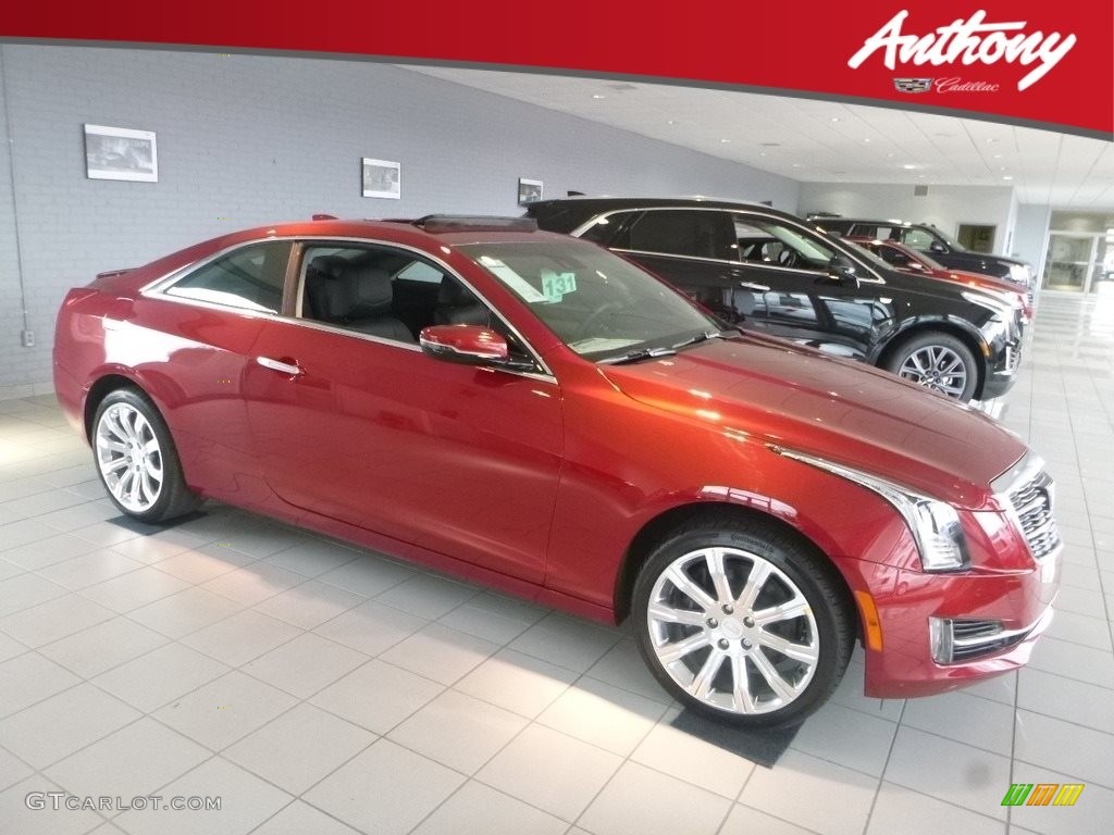 2019 ATS Premium Luxury AWD - Red Obsession Tintcoat / Jet Black photo #1