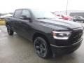 2019 Diamond Black Crystal Pearl Ram 1500 Big Horn Crew Cab 4x4  photo #8