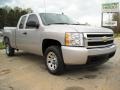 2008 Silver Birch Metallic Chevrolet Silverado 1500 LS Extended Cab  photo #4