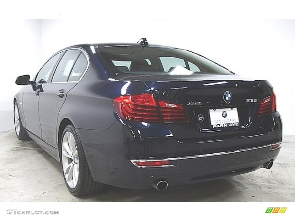 2016 5 Series 535i xDrive Sedan - Imperial Blue Metallic / Mocha photo #2