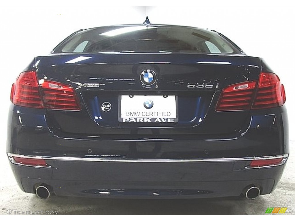 2016 5 Series 535i xDrive Sedan - Imperial Blue Metallic / Mocha photo #3