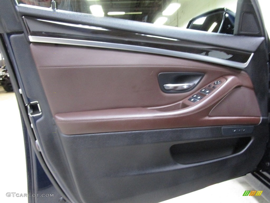 2016 5 Series 535i xDrive Sedan - Imperial Blue Metallic / Mocha photo #7