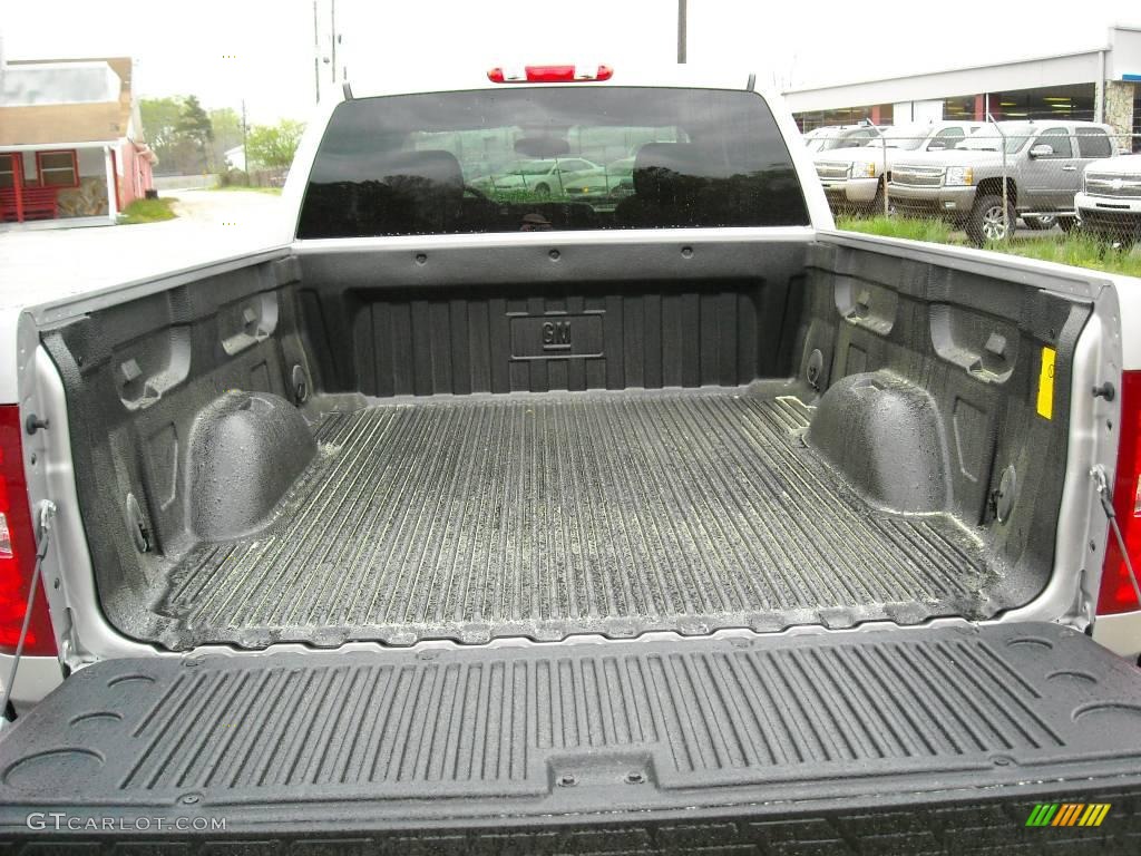 2008 Silverado 1500 LS Extended Cab - Silver Birch Metallic / Dark Titanium photo #10