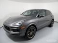 2019 Quartzite Grey Metallic Porsche Cayenne   photo #3