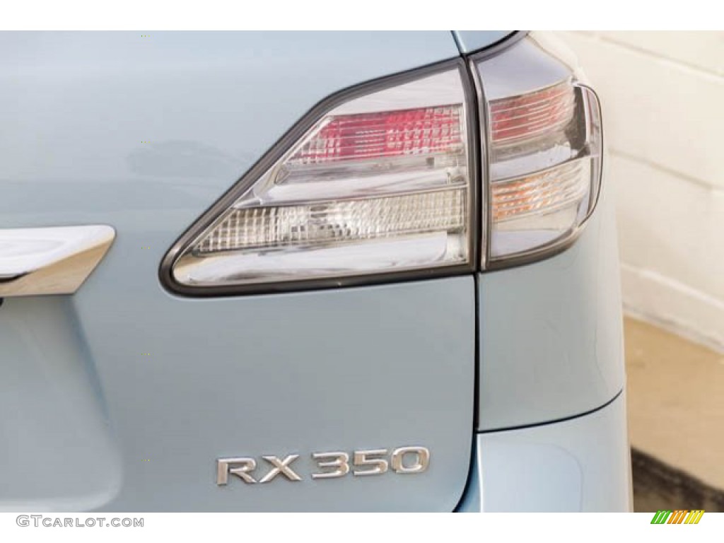 2010 RX 350 - Cerulean Blue Metallic / Parchment/Brown Walnut photo #11