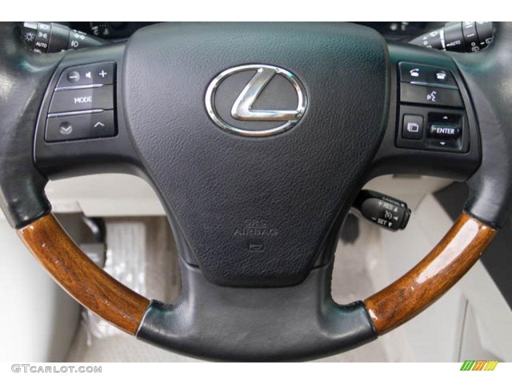 2010 RX 350 - Cerulean Blue Metallic / Parchment/Brown Walnut photo #13
