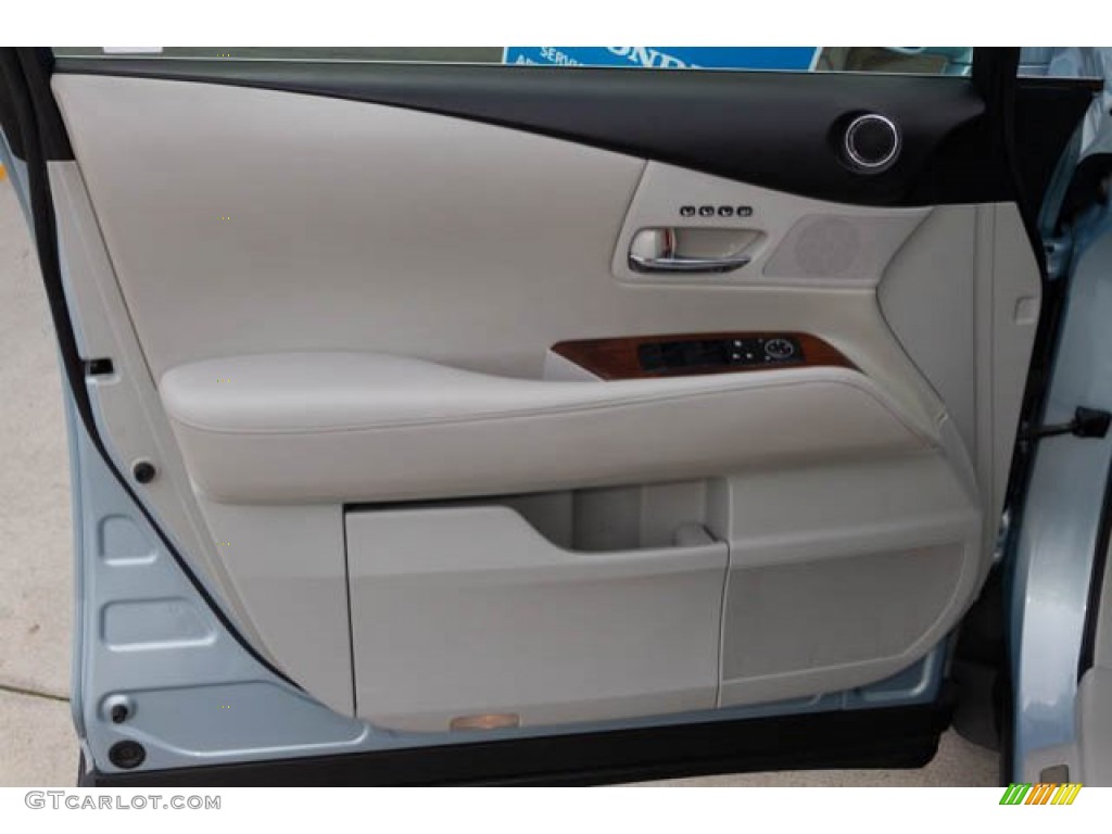 2010 RX 350 - Cerulean Blue Metallic / Parchment/Brown Walnut photo #29