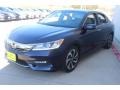 2016 Obsidian Blue Pearl Honda Accord EX-L V6 Sedan  photo #4