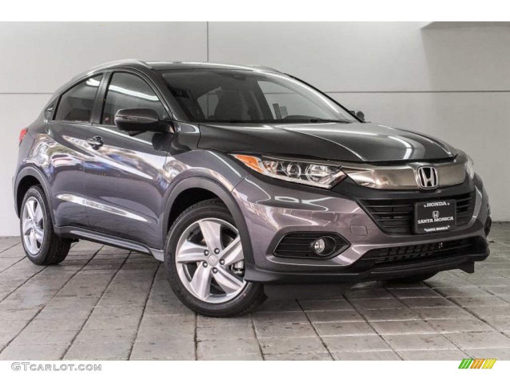 Modern Steel Metallic 2019 Honda HR-V EX Exterior Photo #131884304