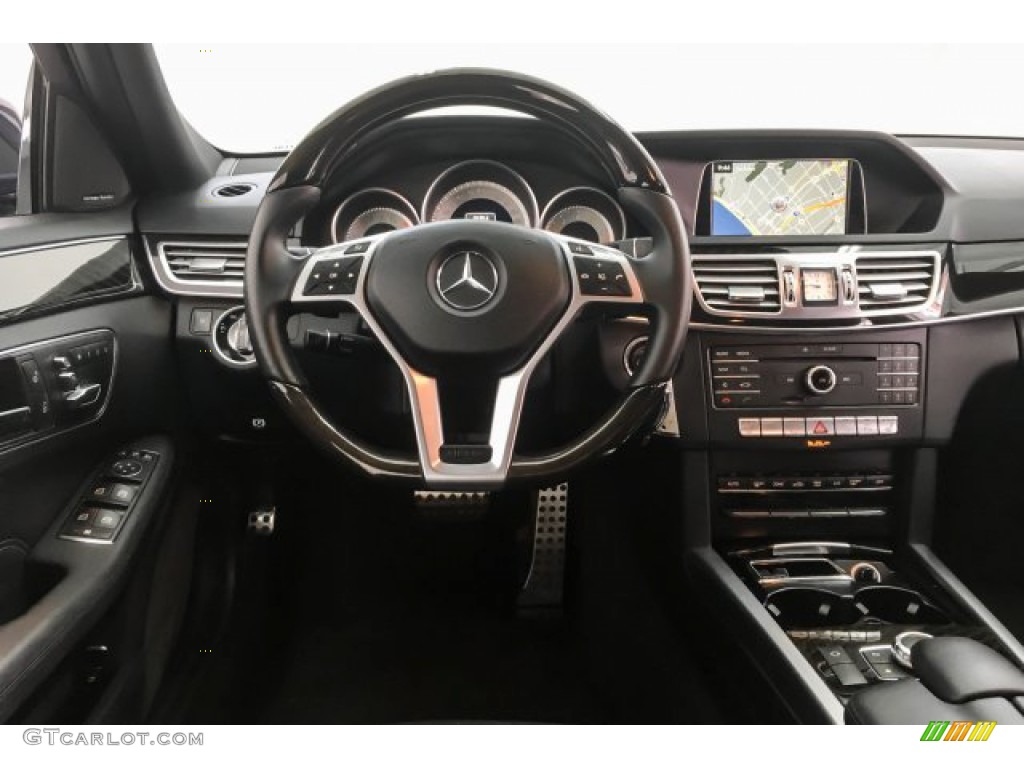 2016 E 350 4Matic Wagon - Indigo Blue Metallic / Black photo #4