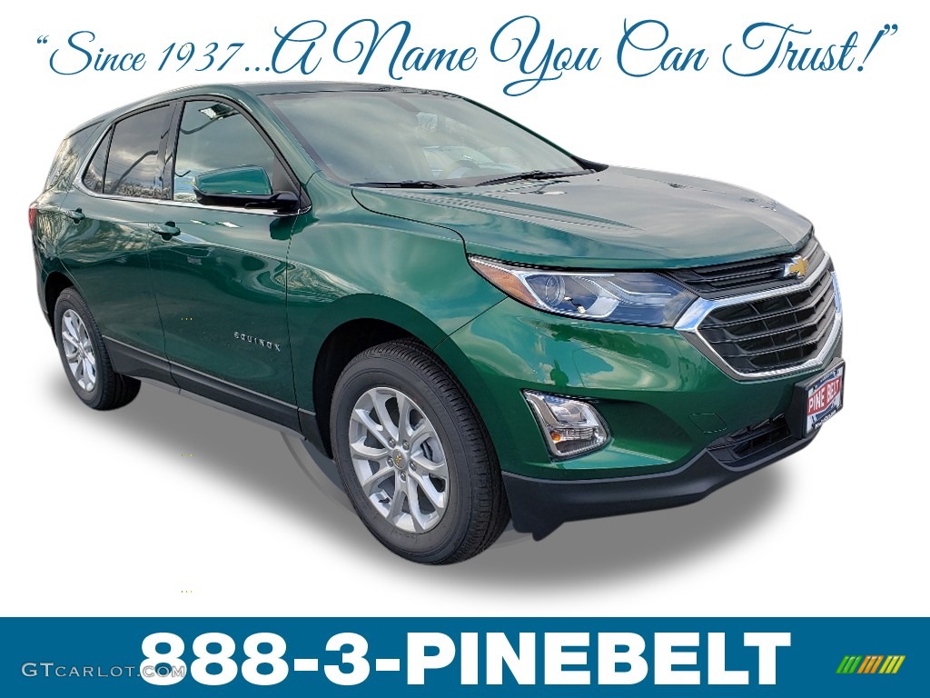 2019 Equinox LT AWD - Ivy Green Metallic / Jet Black photo #1