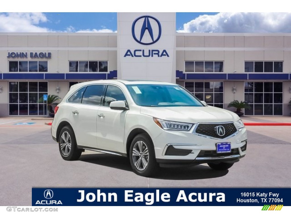 White Diamond Pearl Acura MDX