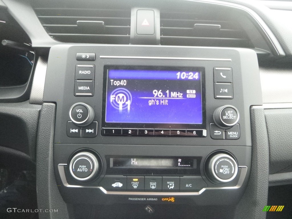 2019 Honda Civic LX Sedan Controls Photos