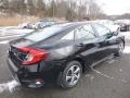 2019 Crystal Black Pearl Honda Civic LX Sedan  photo #5