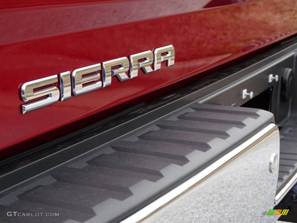2018 Sierra 1500 SLT Crew Cab 4WD - Red Quartz Tintcoat / Jet Black photo #4