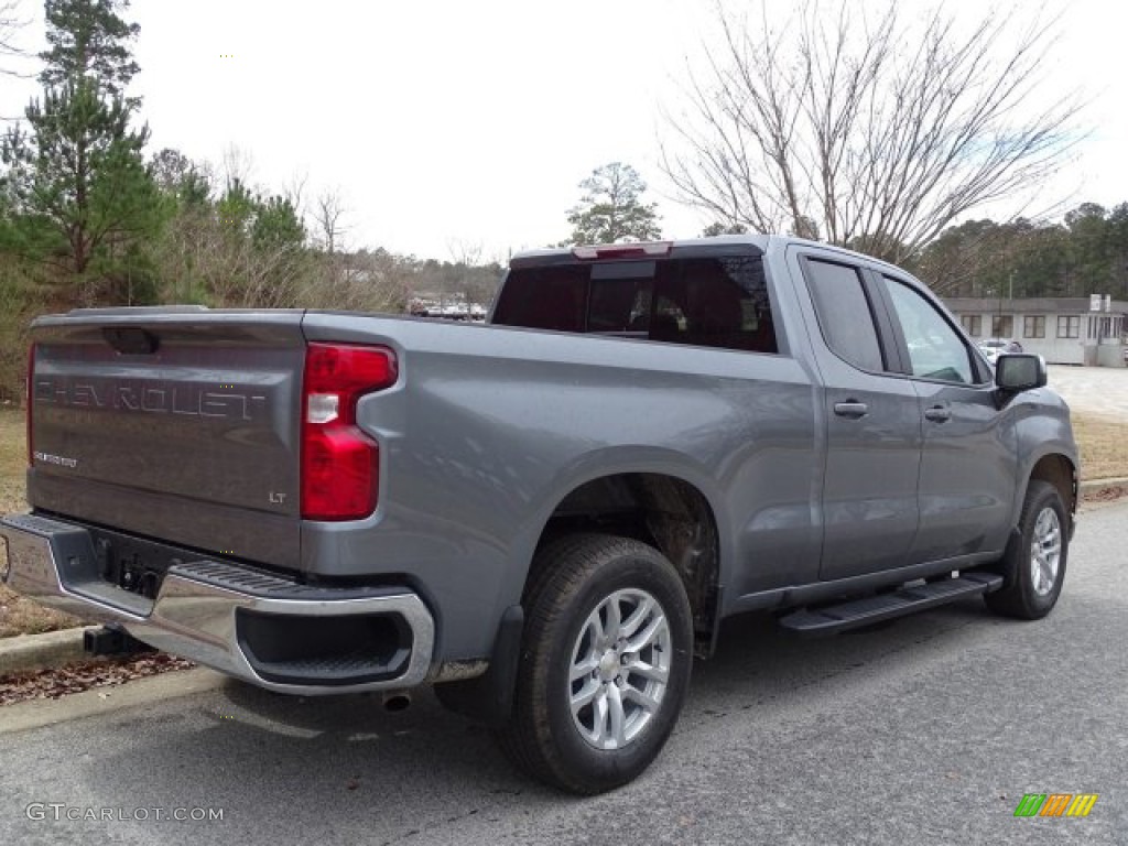 2019 Silverado 1500 LT Double Cab - Satin Steel Metallic / Jet Black photo #3