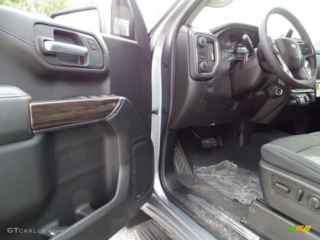 2019 Silverado 1500 LT Double Cab - Satin Steel Metallic / Jet Black photo #11