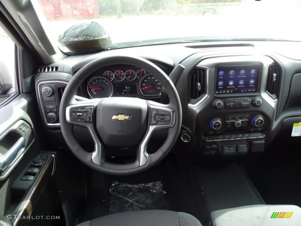 2019 Silverado 1500 LT Double Cab - Satin Steel Metallic / Jet Black photo #26