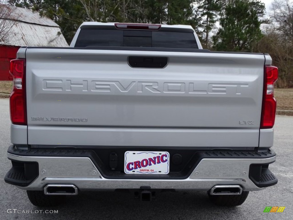 2019 Silverado 1500 LTZ Crew Cab 4WD - Silver Ice Metallic / Jet Black photo #6