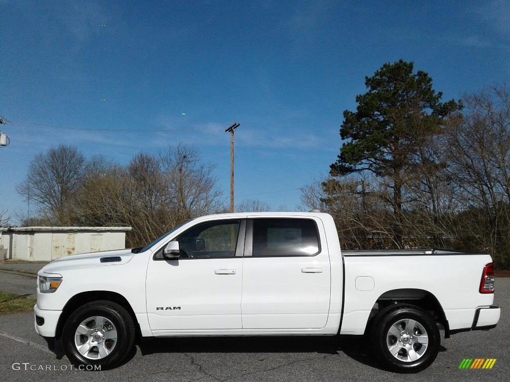 2019 1500 Big Horn Crew Cab 4x4 - Bright White / Black photo #1